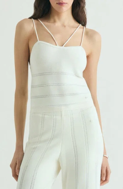 Scalpers Asymmetrical Tank Top In Multi