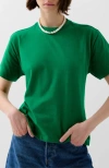 Scalpers Back Knot Tee In Green