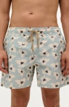 Scalpers Baker Swimsuit In Blue