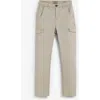 Scalpers Basic Cargo Pants Kids In White