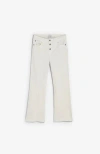 Scalpers Basic Flare Pants Girls In White