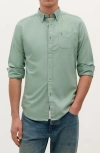 Scalpers Beach Oxford Bd Shirt In Brown