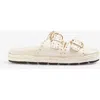 Scalpers Bio Studs Sandal In White