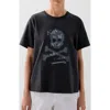 Scalpers Blurry Skull Tee In Black