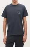 Scalpers Boat Tee In Blue