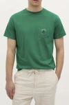 Scalpers Boat Tee In Green