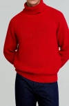 Scalpers Bowie Roll Neck Tricot In Red