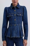 Scalpers Candyseams Shirt In Blue