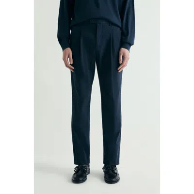 Scalpers Casual Pants In Blue