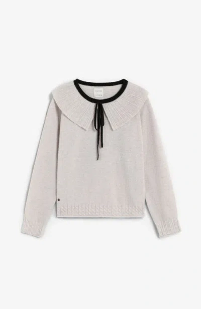 Scalpers Kids'  Collar Tricot Girls In Neutral