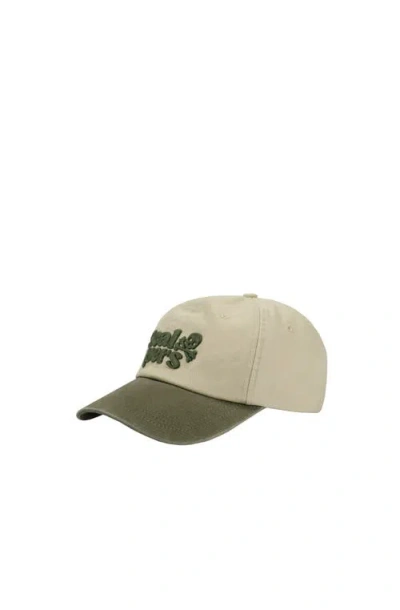 Scalpers Kids'  Contrast Embroidered Cap In Green