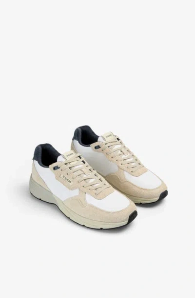 Scalpers Contrasting Suede Sneaker In Multi