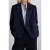 Scalpers Corduroyshort Blazer In Black