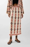 Scalpers Croch Skirt In Multi