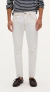 Scalpers Cropped Jeans In White