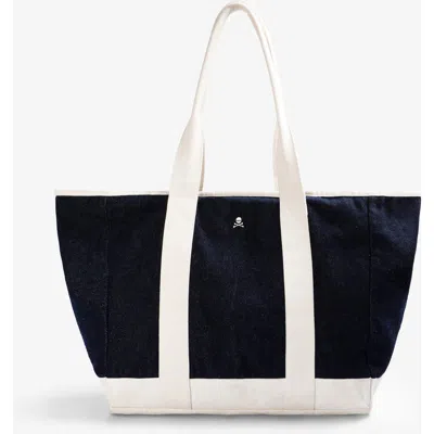Scalpers Denim Belu Bag In Blue