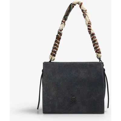 Scalpers Fab Cord Mini Bag In Blue