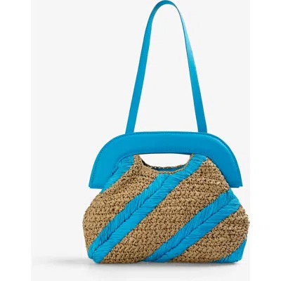 Scalpers Fab Stritur Bag In Blue