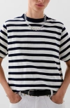 Scalpers Heavy Solid Tee In Multi