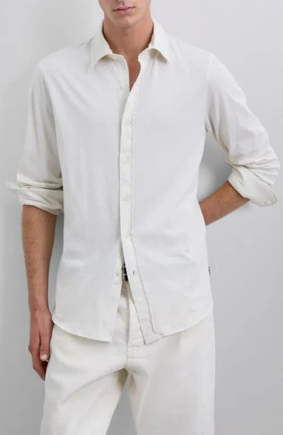 Scalpers Icon Jersey Ls Shirt In White