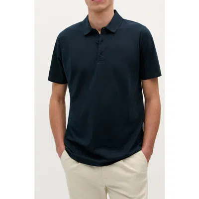 Scalpers Icon Jersey Polo In Blue