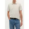 Scalpers Icon Jersey Polo In Neutral