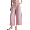 Scalpers Jeans Culotte Studs In Pink