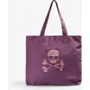 Scalpers Kilim Canvas Bag Girls In Purple