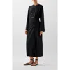Scalpers Knot Jersey Dress In Black