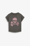 Scalpers Leoskulltee Girls In Gray