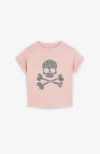 Scalpers Kids'  Leoskulltee Girls In Pink