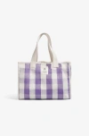 Scalpers Lily Shopper Bag Girls In Purple