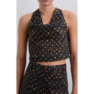 Scalpers Melfasprint Top In Black
