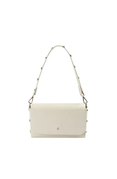 Scalpers Mini Leather Studs Bag In Ecru