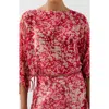 Scalpers Monet Print Shirt In Pink