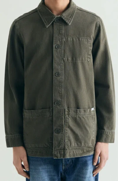 Scalpers Murano Worker Jacket In Green