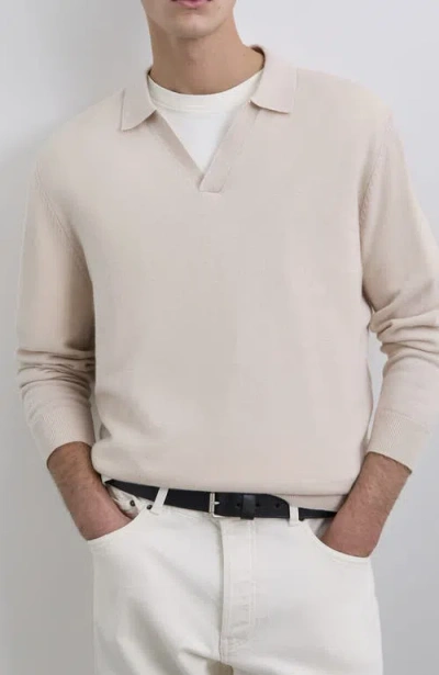 Scalpers New Moller Polo Tricot In Neutral