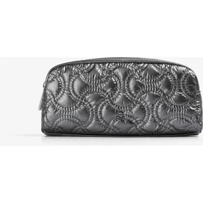 Scalpers Nyquilted Pencil Case In Metallic
