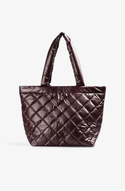 Scalpers Nyquilted Sp Bag In Burgundy