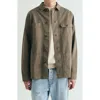 Scalpers Overshirt With Buttoned Pockets In Green