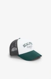 Scalpers P Drink Trucker Cap In Green