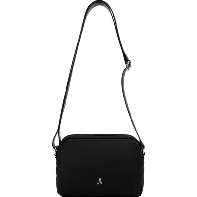 Scalpers Padded Crossbody Mini Bag In White
