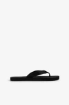 Scalpers Patterned Flip Flop In Black