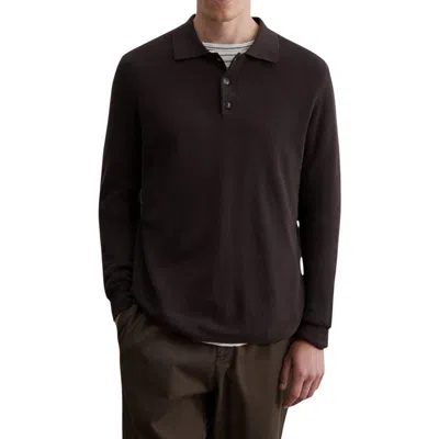 Scalpers Polo Neck Tricot Sweater In Brown