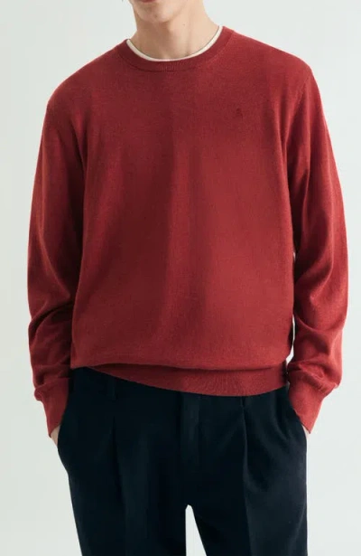 Scalpers Ribbed Supita Sweater In Red