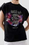 Scalpers Rock On Tee In Black