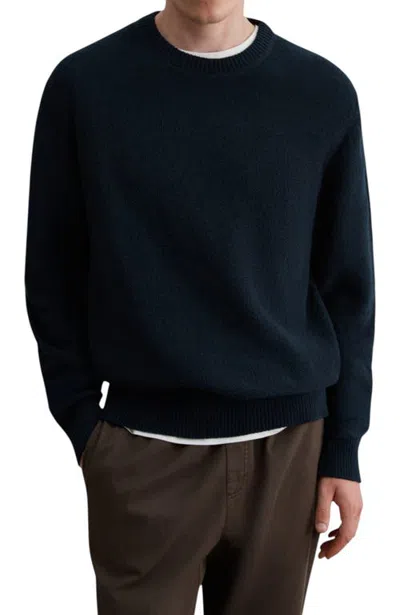 Scalpers Rustic Tricot Sweater In Blue