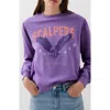 Scalpers Sceagle Sweater In Purple