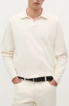 Scalpers Seamless Ls Polo In White