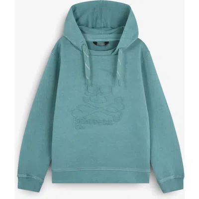 Scalpers Kids'  Skullembossedhoodie Girls In Yellow